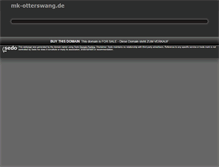 Tablet Screenshot of mk-otterswang.de